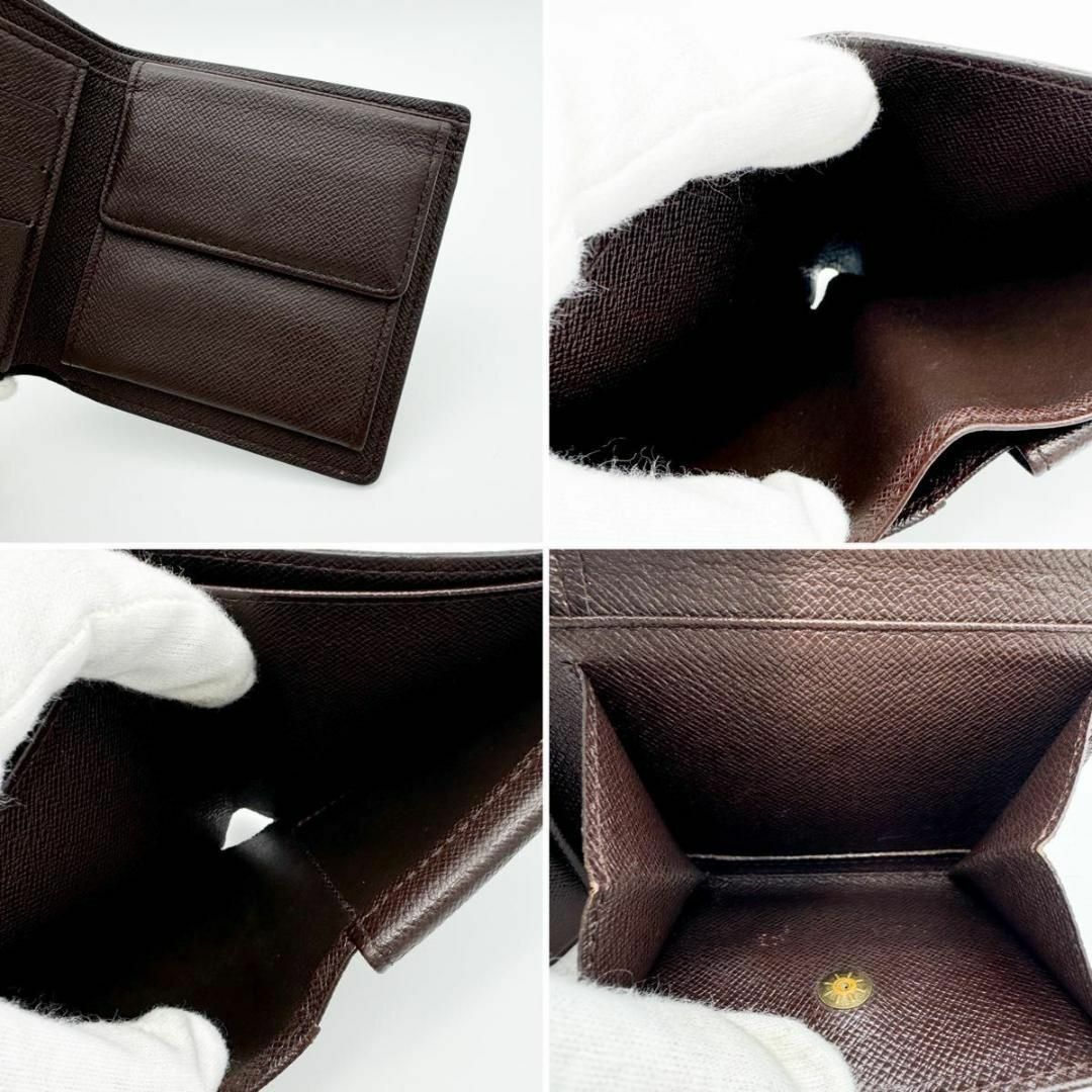 LOUIS VUITTON(ルイヴィトン)のヴィトン ダミエ ポルトフォイユ マルコ 二つ折り 財布 レディースのファッション小物(財布)の商品写真
