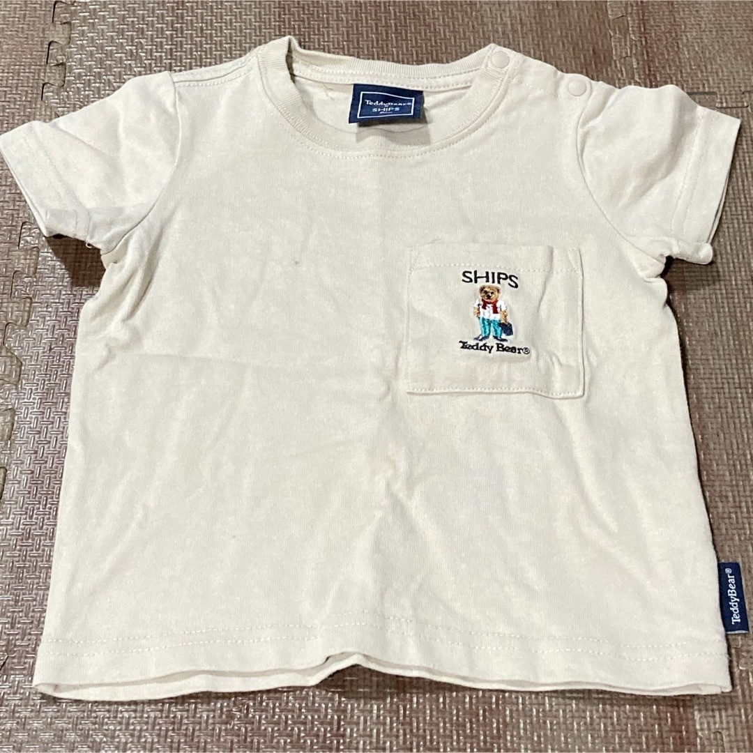 SHIPS(シップス)のSHIPS Tシャツ 80サイズ キッズ/ベビー/マタニティのベビー服(~85cm)(Ｔシャツ)の商品写真