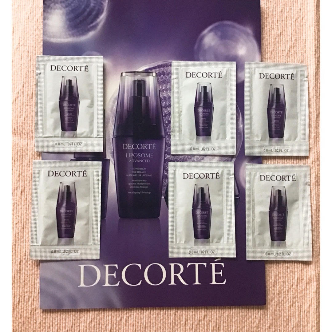 COSME DECORTE(コスメデコルテ)の《コスメデコルテ》　リポソーム　アドバンストリペアセラム×６包 コスメ/美容のスキンケア/基礎化粧品(ブースター/導入液)の商品写真