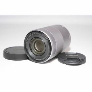 キヤノン(Canon)の【美品】Canon EF-M55-200F4.5-6.3 IS STM(レンズ(ズーム))