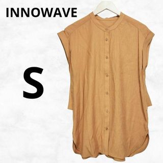 イノウェーブ(innowave)の【INNOWAVE】イノウェーブ バックフリルシャツ（S）フレンチスリーブ(シャツ/ブラウス(半袖/袖なし))