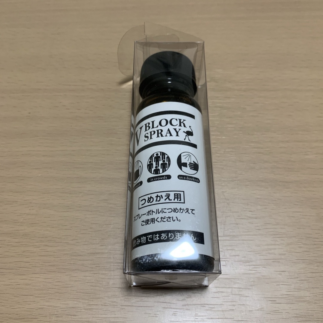 V BLOCK SPRAY 50ml インテリア/住まい/日用品の日用品/生活雑貨/旅行(日用品/生活雑貨)の商品写真