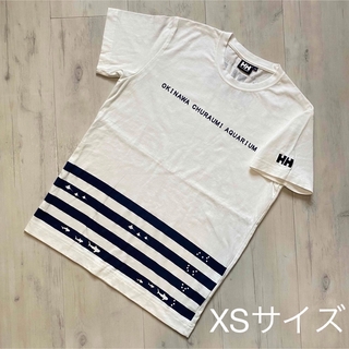 HELLY HANSEN - 【未着用】Tシャツ　ヘリーハンセン　沖縄　マンタ　XSサイズ　ホワイト