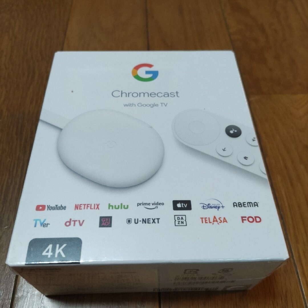 Google(グーグル)のchromecast 4K スマホ/家電/カメラのテレビ/映像機器(その他)の商品写真