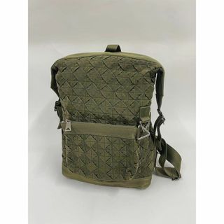 ボッテガヴェネタ(Bottega Veneta)のBOTTEGAVENETA ボッテガ カーキ ウェビング バックパック リュック(バッグパック/リュック)