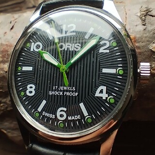 オリス(ORIS)の美品オリス1980年代アンティーク腕時計(腕時計(アナログ))