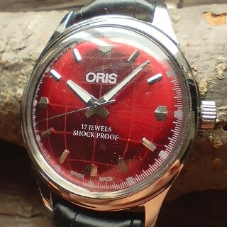 オリス(ORIS)の美品オリス1980年代アンティーク腕時計(腕時計(アナログ))