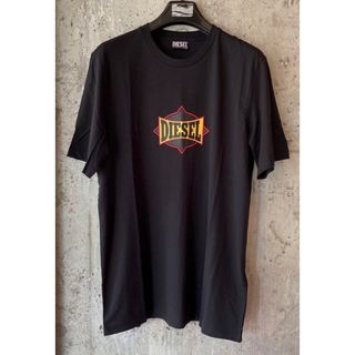 ディーゼル(DIESEL)のDIESEL  ディーゼル  Tシャツ  ブラック  L(Tシャツ/カットソー(半袖/袖なし))