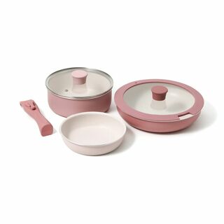 【色: ピンク】Francfranc フランフラン GO TABLE 鍋 フライ(調理道具/製菓道具)