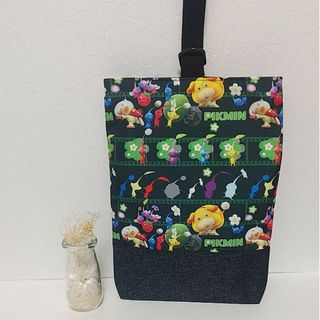 ピクミン 上履き入れ ハンドメイド(外出用品)