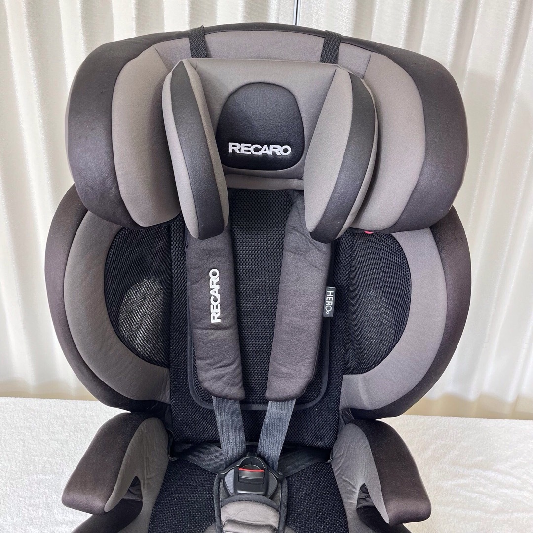 RECARO(レカロ)のクリーニング済☆美品☆　1～12才　レカロ　RECARO　スタートJ1　ブラック キッズ/ベビー/マタニティの外出/移動用品(自動車用チャイルドシート本体)の商品写真