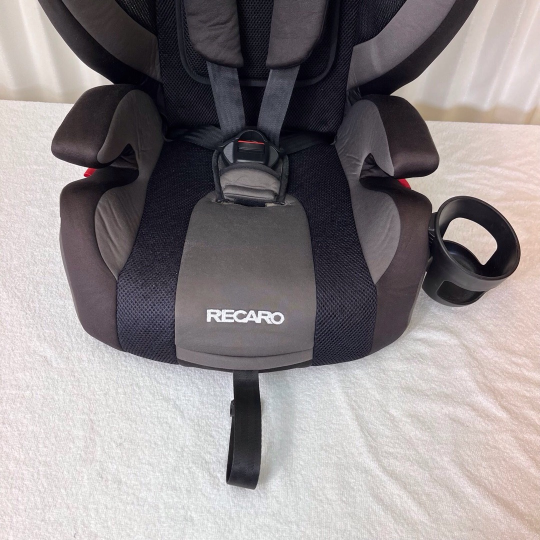 RECARO(レカロ)のクリーニング済☆美品☆　1～12才　レカロ　RECARO　スタートJ1　ブラック キッズ/ベビー/マタニティの外出/移動用品(自動車用チャイルドシート本体)の商品写真