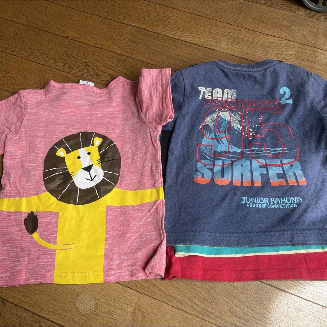 COMME CA ISM(コムサイズム)のbaiya90男の子保育園まとめ売り半袖Tシャツ春夏遊び着ベビーキッズ子供服 キッズ/ベビー/マタニティのキッズ服男の子用(90cm~)(Tシャツ/カットソー)の商品写真