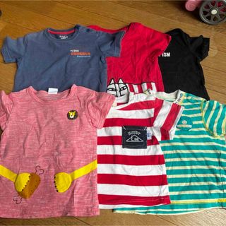 COMME CA ISM - baiya90男の子保育園まとめ売り半袖Tシャツ春夏遊び着ベビーキッズ子供服