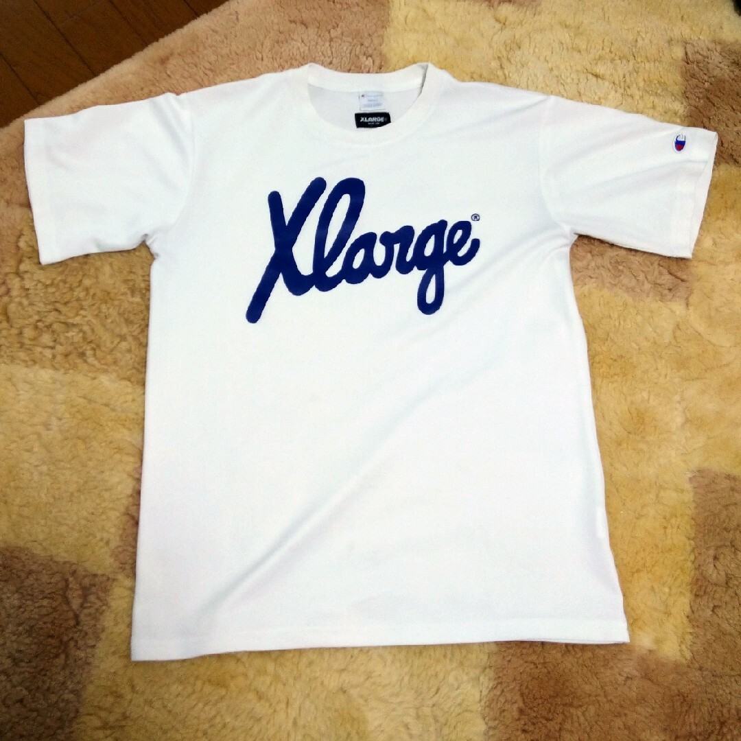 XLARGE(エクストララージ)のチャンピオン ✕ XLARGＴシャツSサイズ メンズのトップス(Tシャツ/カットソー(半袖/袖なし))の商品写真