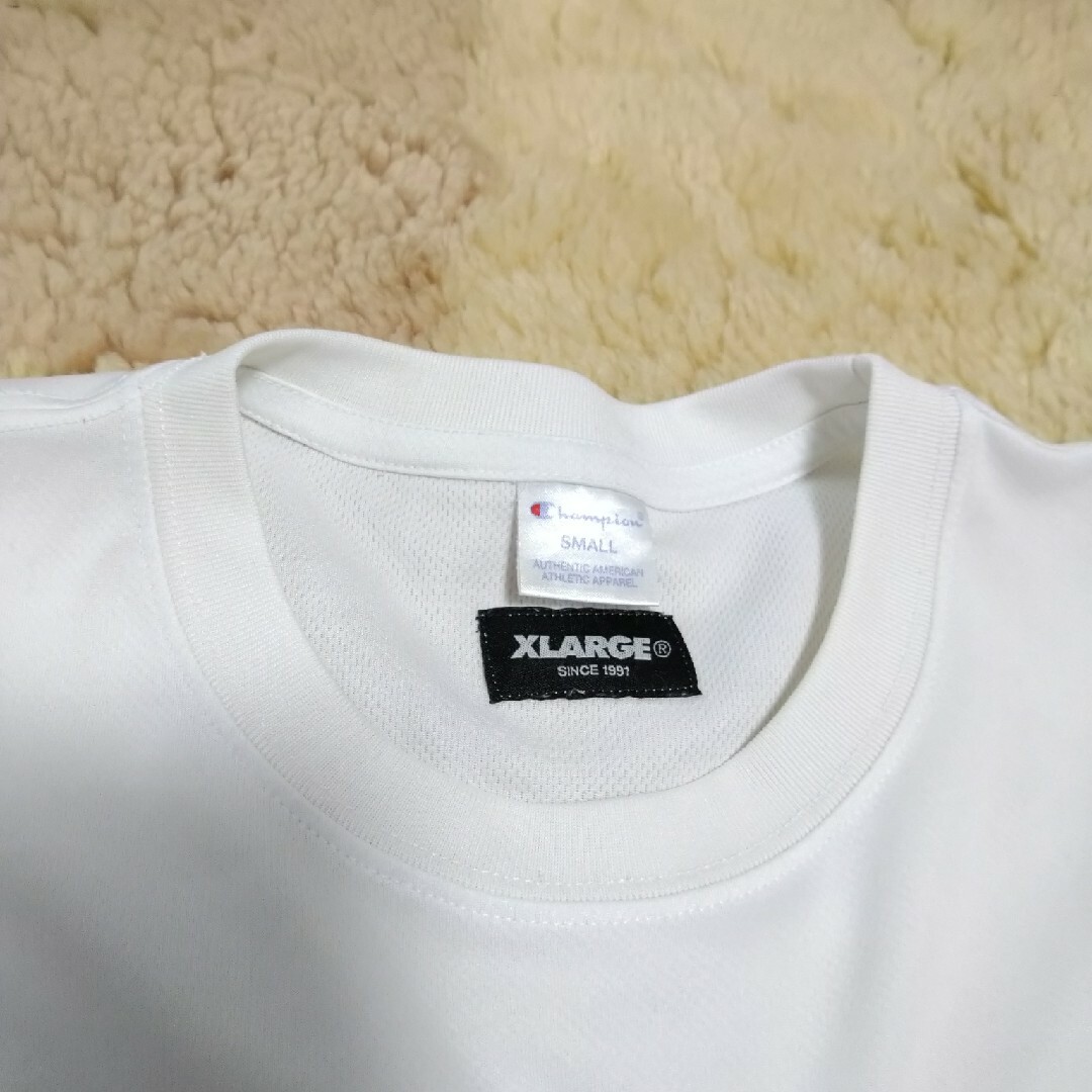 XLARGE(エクストララージ)のチャンピオン ✕ XLARGＴシャツSサイズ メンズのトップス(Tシャツ/カットソー(半袖/袖なし))の商品写真