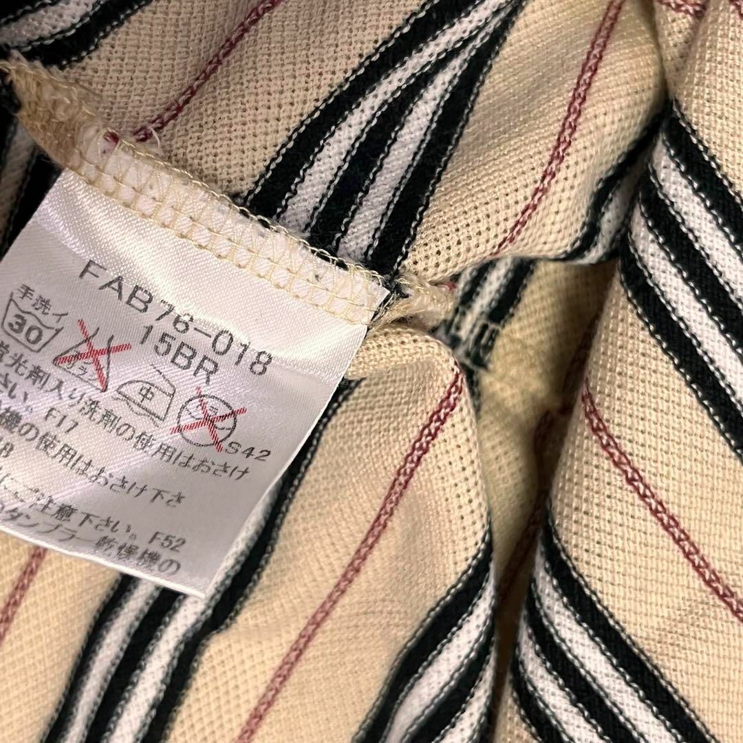 BURBERRY(バーバリー)の15号サイズ3L【バーバリーロンドン】ボーダーポロシャツ ホース刺繍ロゴ レディースのトップス(シャツ/ブラウス(半袖/袖なし))の商品写真