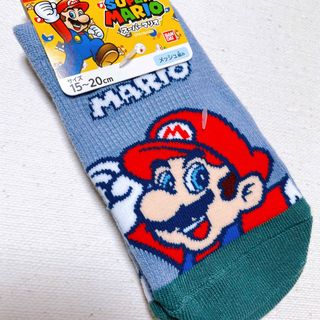 任天堂 - スーパーマリオ ソックス 靴下 マリオ 15〜20cm