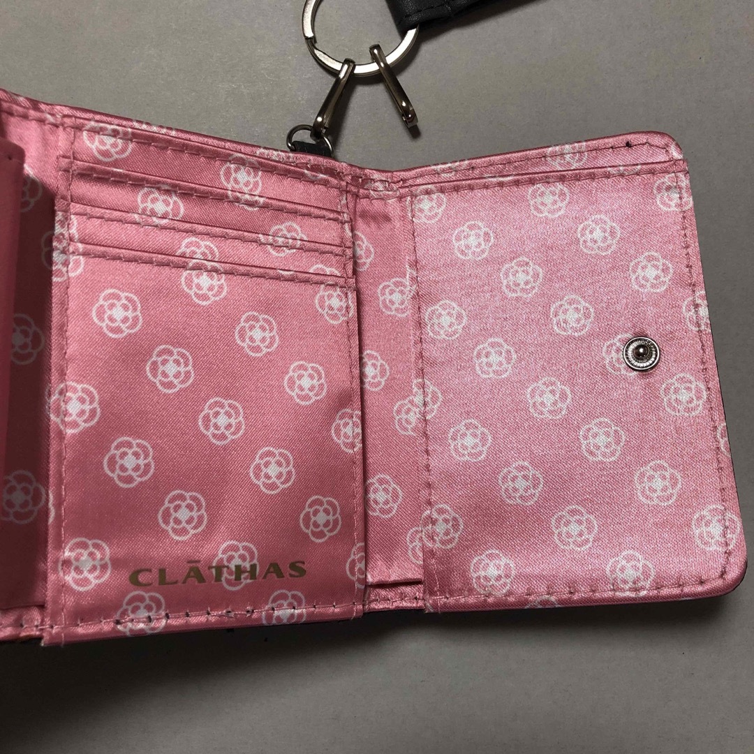 CLATHAS(クレイサス)の新品未使用　クレイサスミニ財布　CLATHAS三つ折り財布　付録 レディースのファッション小物(財布)の商品写真