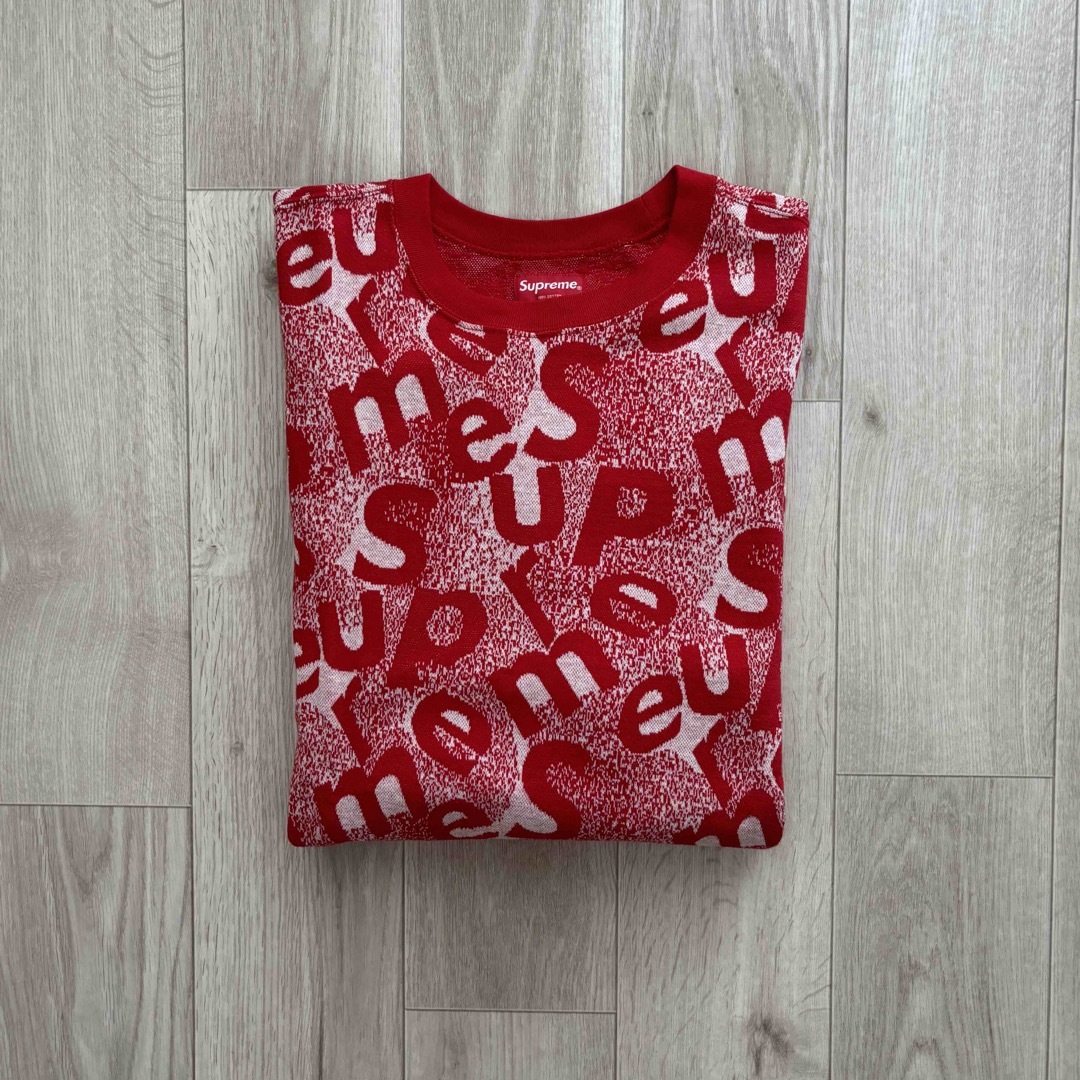 Supreme(シュプリーム)のSupreme Scatter Text Crewneck セーター メンズのトップス(ニット/セーター)の商品写真