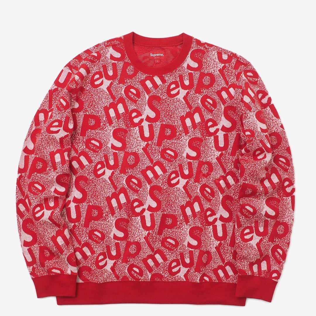 Supreme(シュプリーム)のSupreme Scatter Text Crewneck セーター メンズのトップス(ニット/セーター)の商品写真