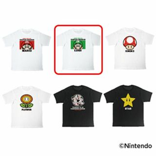 スーパーマリオTシャツ／ルイージ(その他)