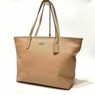 コーチ(COACH)の【美品】　COACH トートバッグ　ショルダーバッグ　オールレザー　ビジネス(トートバッグ)