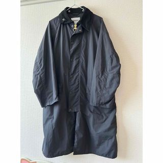 バーブァー(Barbour)のバブアー Barbour 21SS BURGHLEY ステンカラーコート38 黒(ステンカラーコート)