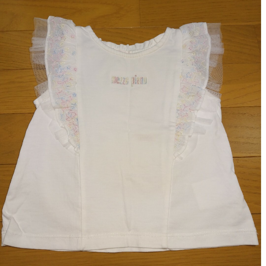 mezzo piano(メゾピアノ)のmezzopianoＴシャツ キッズ/ベビー/マタニティのキッズ服女の子用(90cm~)(Tシャツ/カットソー)の商品写真