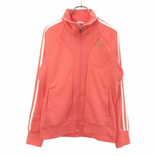 アディダス(adidas)のアディダス トレーニング 長袖 ジャージジャケット L ピンク系 adidas スポーツ レディース 古着 【240421】(トレーニング用品)