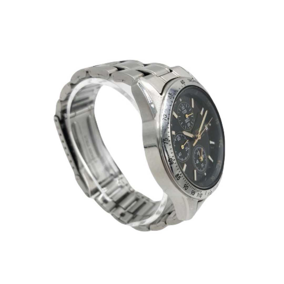 SEIKO(セイコー)の【SEIKO/セイコー】腕時計 アナログ シルバー ブラック 人気 メンズの時計(腕時計(アナログ))の商品写真