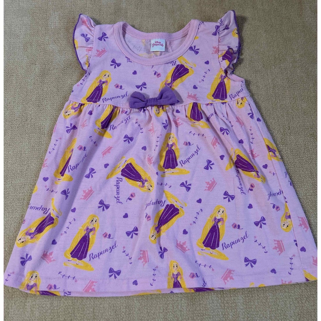 ラプンツェル　ワンピース　90 キッズ/ベビー/マタニティのキッズ服女の子用(90cm~)(ワンピース)の商品写真