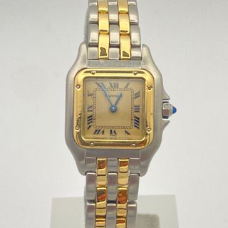 カルティエ(Cartier)の良品　カルティエ　パンテール　SM K18/SS 2ロウ レディース 腕時計　(腕時計)
