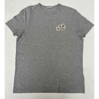 モンクレール(MONCLER)の美品 モンクレール Tシャツ サイズL(Tシャツ/カットソー(半袖/袖なし))