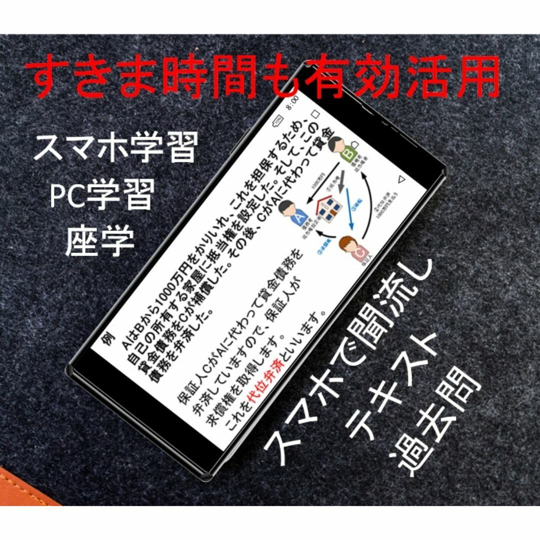 行政書士 　スマホラーニングCD　2024年（スマホ・PC学習付） エンタメ/ホビーの本(資格/検定)の商品写真