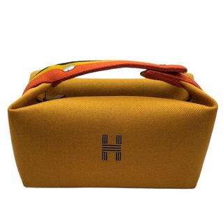 エルメス(Hermes)の　エルメス HERMES ブリッドアブラックPM グリスフランネル ロカバール レディース ポーチ(ポーチ)