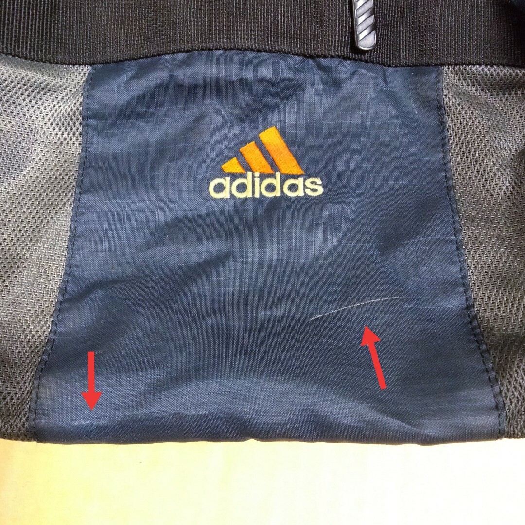 adidas(アディダス)のadidas アディダス　スポーツバッグ　2way ショルダー　ネイビー　大き目 メンズのバッグ(ドラムバッグ)の商品写真