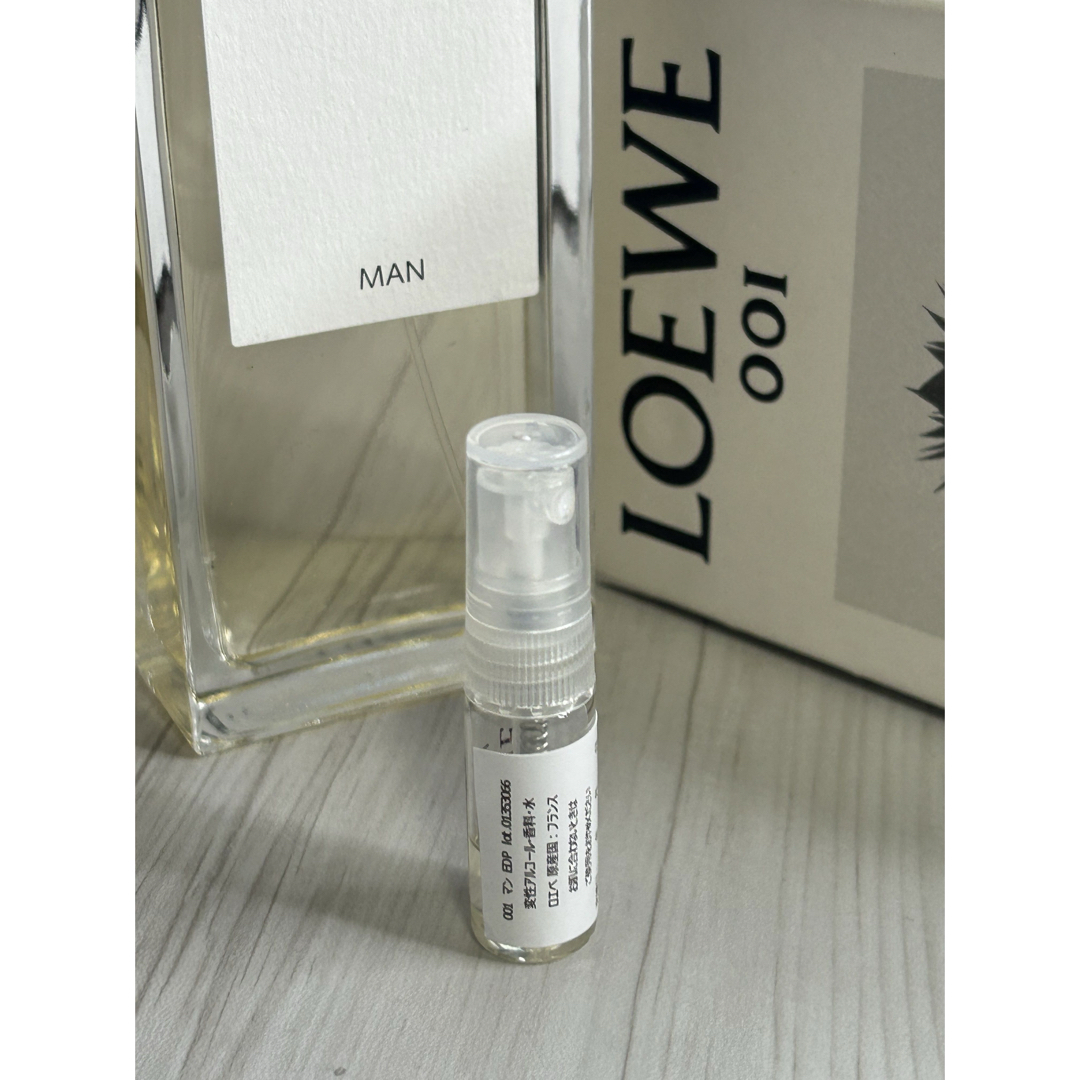 LOEWE - ロエベ LOEWE 001 マン MAN オードパルファム 1.5mlの LOEWE - ロエベ LOEWE 001 マン MAN オードパルファム 1.5mlの