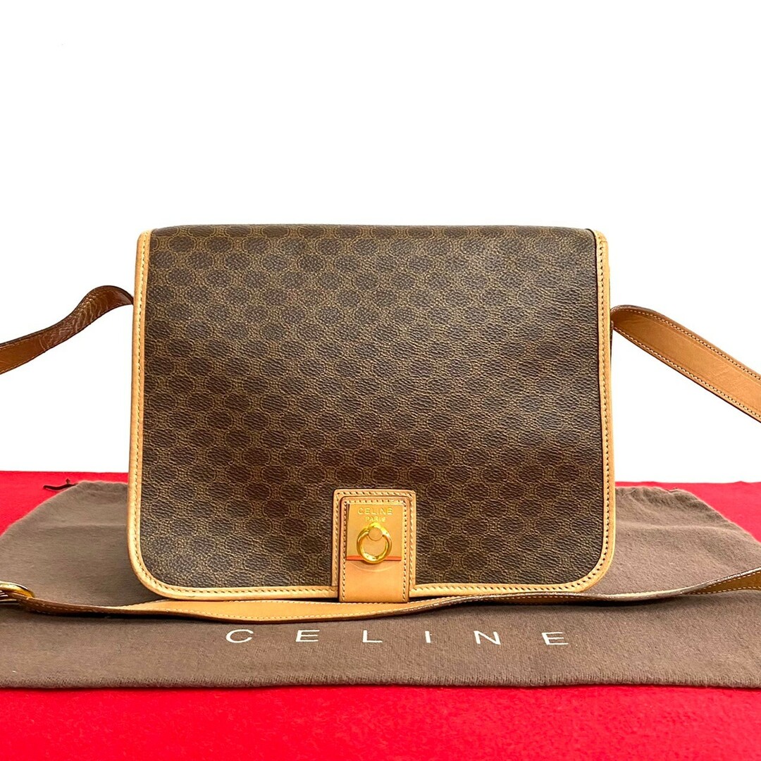 極 美品 CELINE セリーヌ マカダム ブラゾン トリオンフ 柄 ロゴ 極 美品 CELINE セリーヌ マカダム ブラゾン トリオンフ 柄 ロゴ