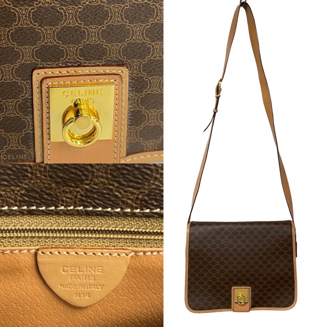 極 美品 CELINE セリーヌ マカダム ブラゾン トリオンフ 柄 ロゴ 極 美品 CELINE セリーヌ マカダム ブラゾン トリオンフ 柄 ロゴ