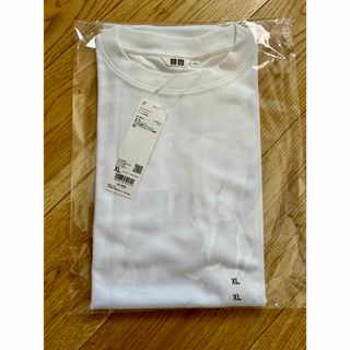 UNIQLO - 新品未開封　ユニクロ　エアリズムコットンオーバーサイズ Tシャツ　ホワイト XL