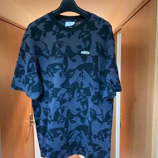 エイチアンドエム(H&M)の★H&M  メンズ　プリント　Tシャツ　黒　半袖(Tシャツ/カットソー(半袖/袖なし))