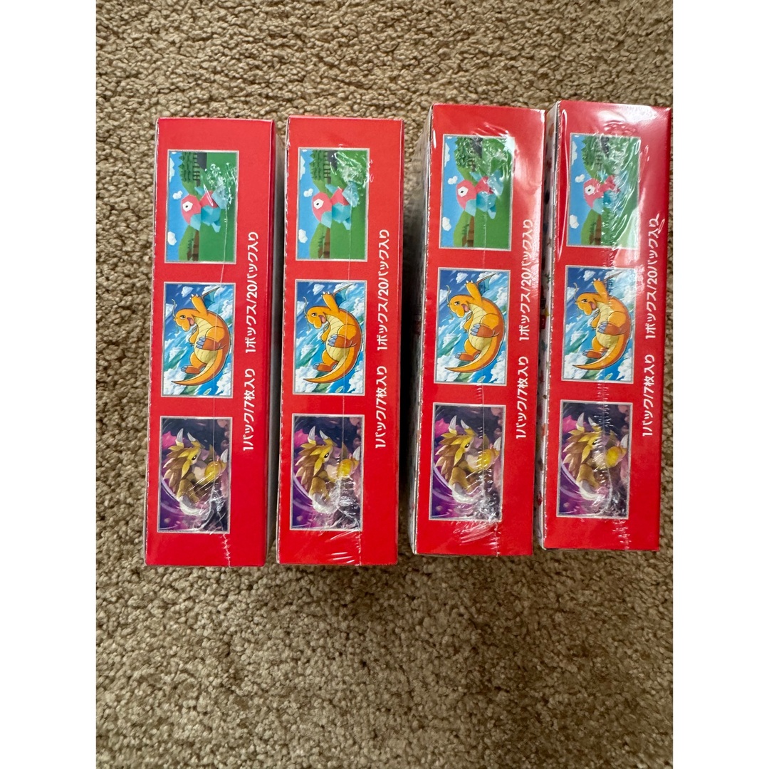 ポケモンカード 151 4BOX シュリンクあり ポケモンカード 151 4BOX シュリンクあり