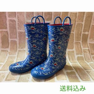 L.L.Bean - L.L.Bean  長靴21.5&サメ柄ウィンドブレーカー10歳140cm前後