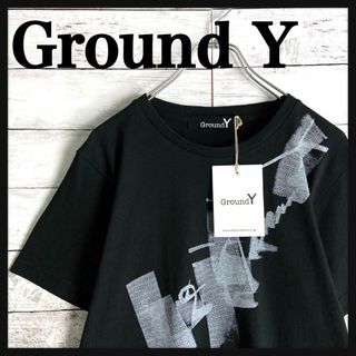 Yohji Yamamoto - 9217【タグ付き】ヨウジヤマモト☆シグネチャーロゴ定番カラーtシャツ入手困難