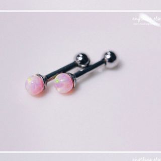 anything else ボディピアス　Mini Opal ピンク　1つ(ピアス)