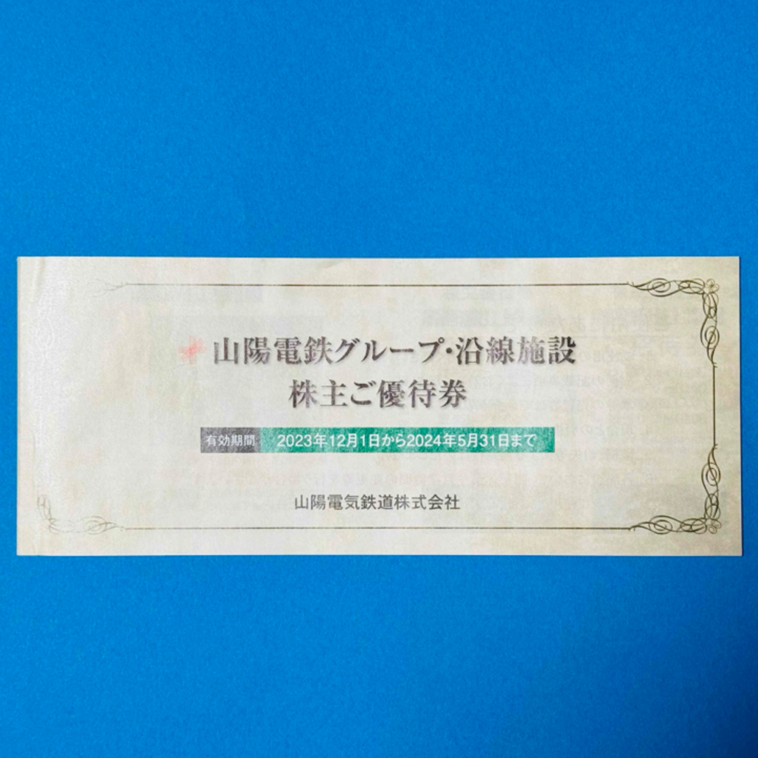 山陽電鉄グループ・沿線施設 株主優待券1冊 チケットの優待券/割引券(その他)の商品写真