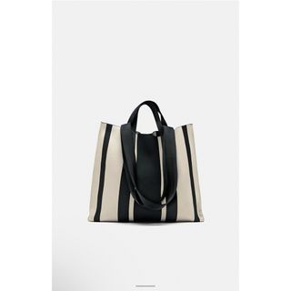 ザラ(ZARA)のZara ファブリックトートバック(トートバッグ)