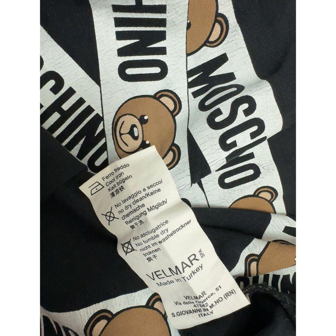 MOSCHINO(モスキーノ)のMOSCHINO モスキーノ　クマTシャツ　黒 メンズのトップス(Tシャツ/カットソー(半袖/袖なし))の商品写真