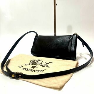 IL BISONTE - 【美品】　IL BISONTE イルビゾンテ　ショルダーバッグ　レザー　ヌメ革